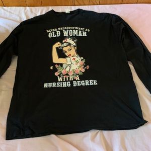 Brand new never underestimate an old women shirt
